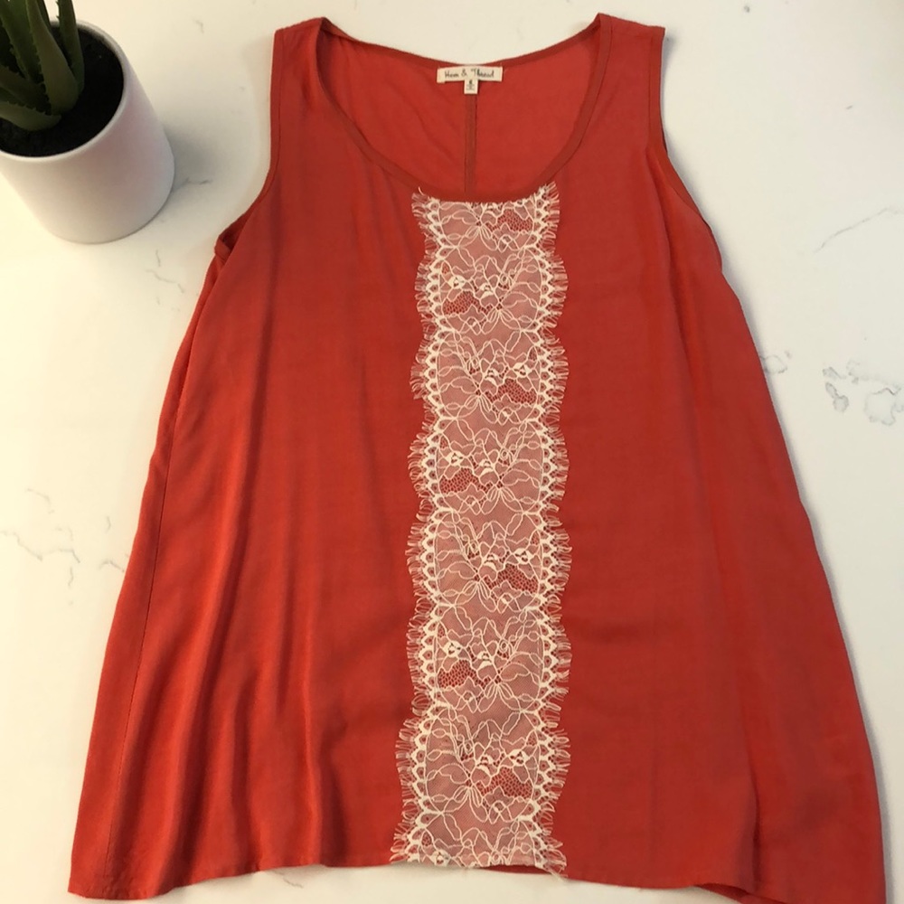 Hem & Thread Sleeveless Top